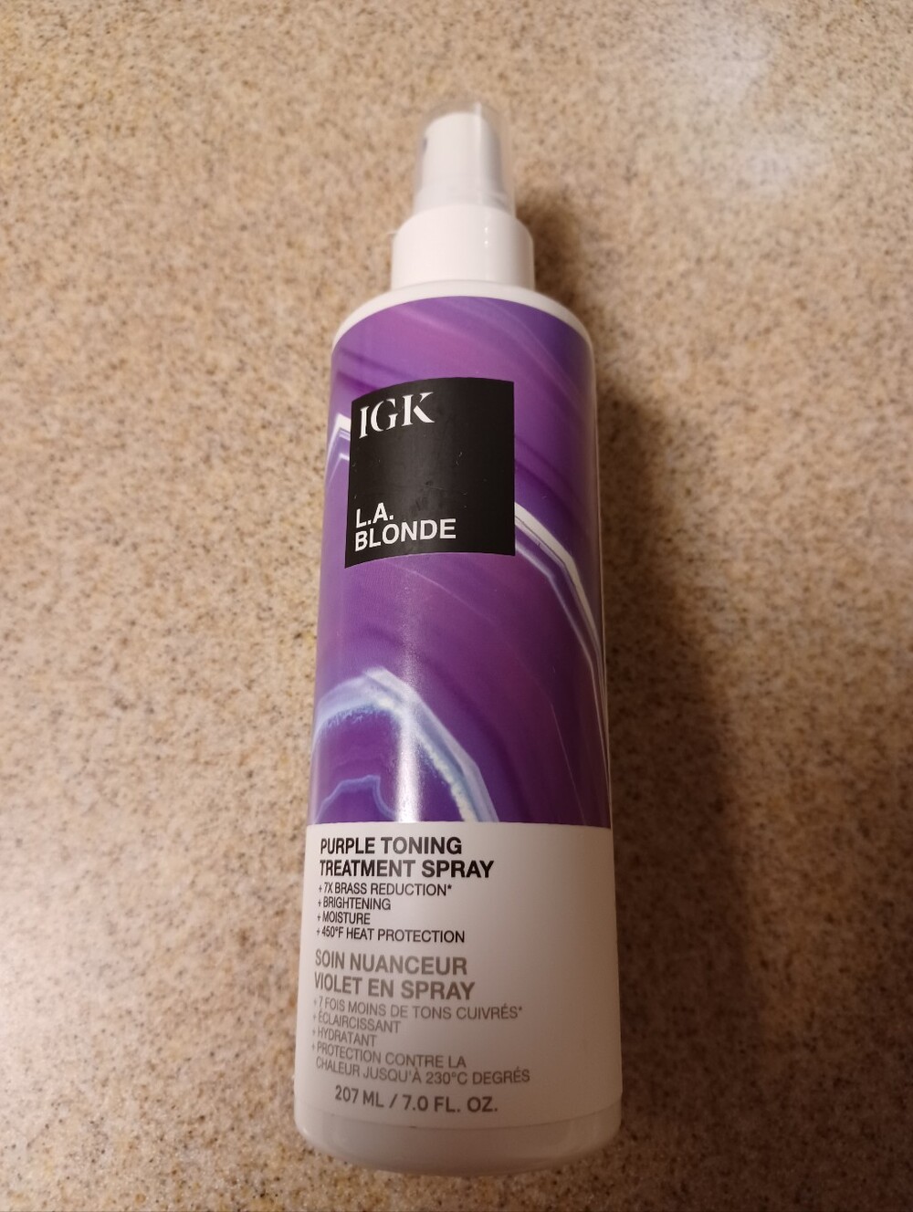 × IGK L.A. Blonde Purple Toning Treatment Spray